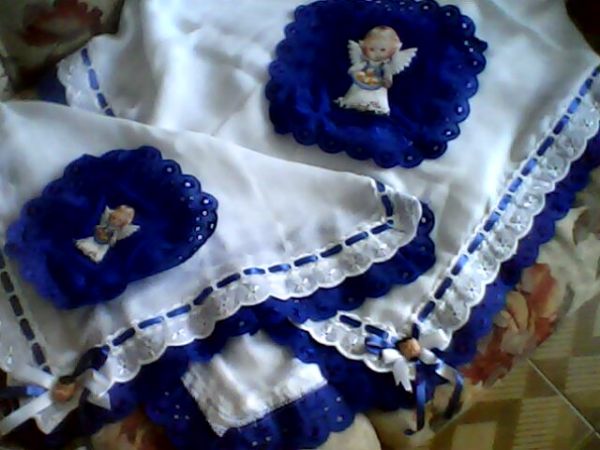 CONJUNTO DE FRALDAS FEITA A MÃO